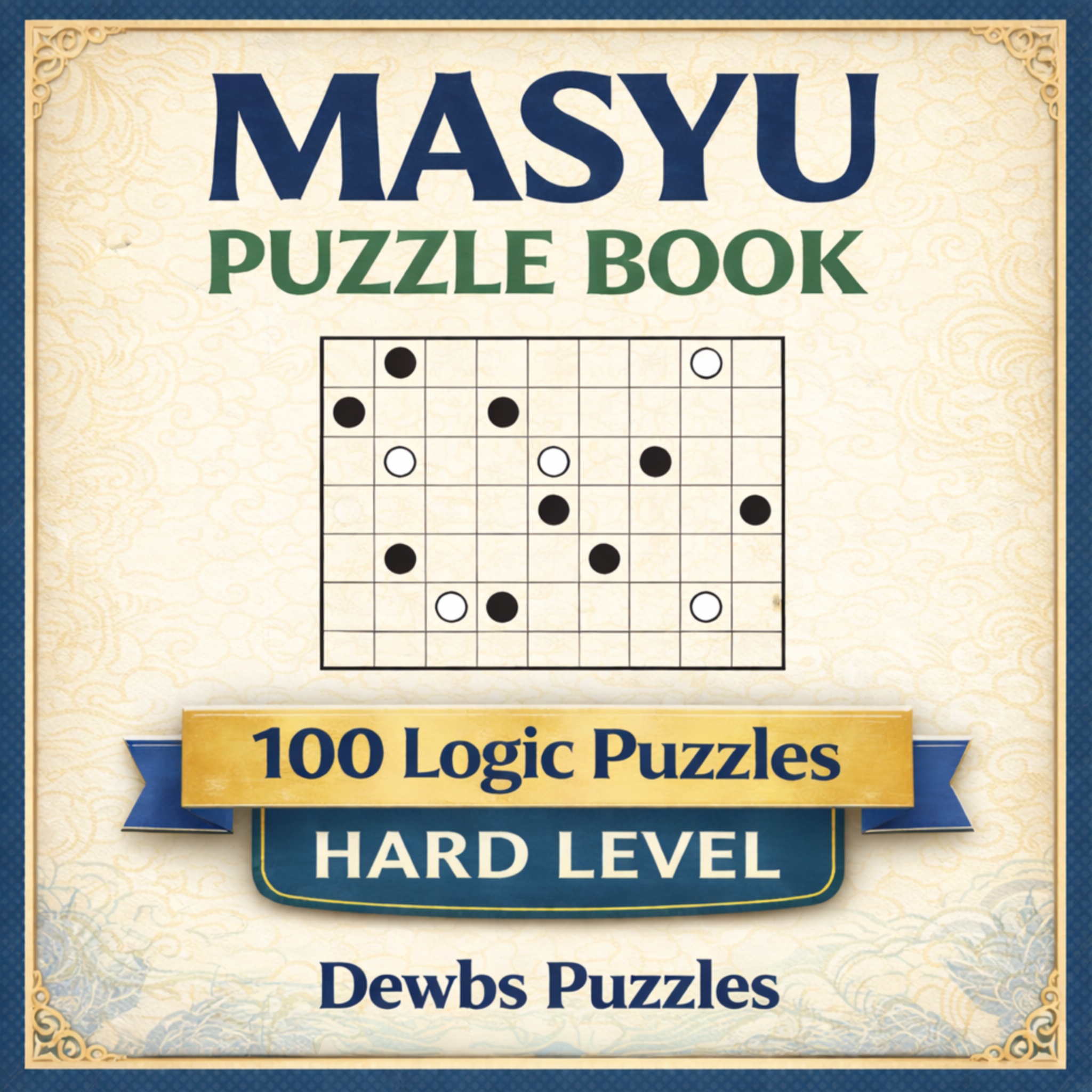 Masyu Puzzle Book – Hard