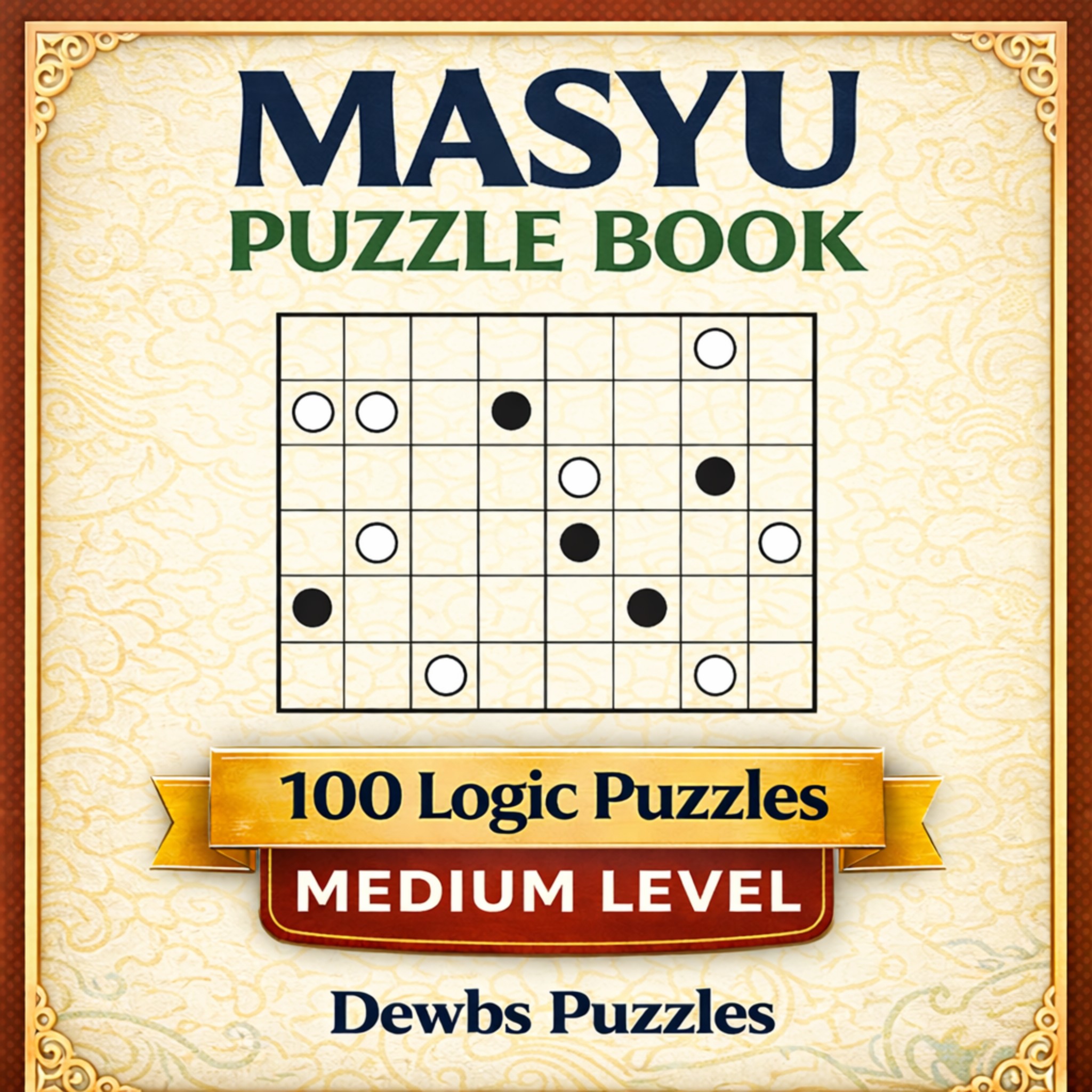 Masyu Puzzle Book – Medium